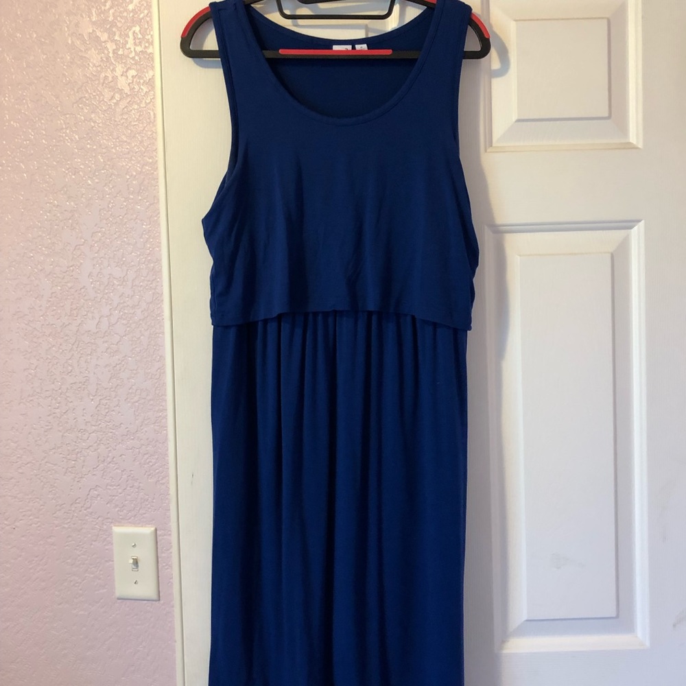 Blue nursing dress - GAP